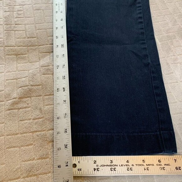 J Crew Mens 35x32 Chino Pants Navy Blue Straight Leg Stretch Mid Rise - Picture 8 of 13